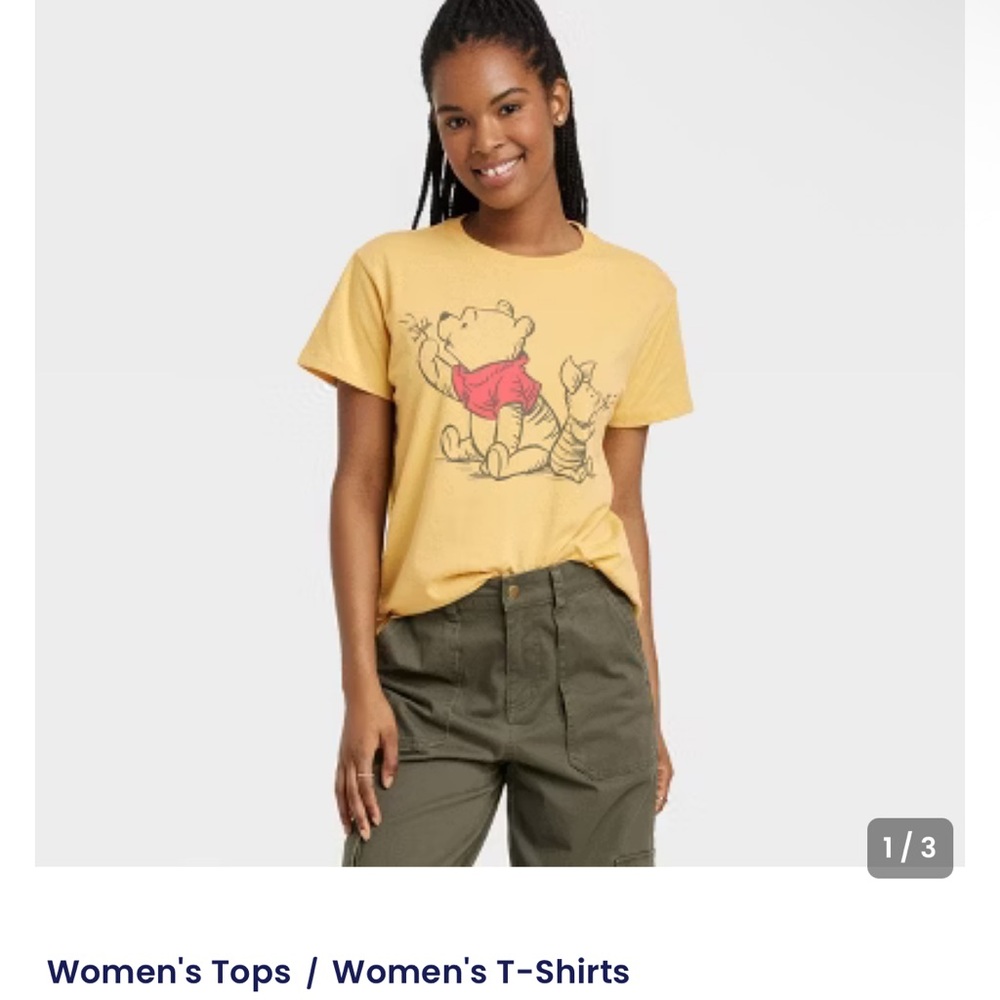 🍯NWT Disney Winnie the Pooh 3X graphic tee